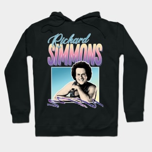 Richard Simmons 80s Styled Tribute Design Hoodie